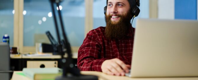 Bild von einem Webentwickler